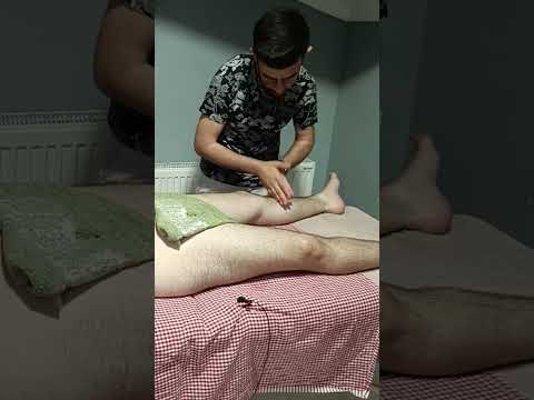 ASMR LEG AMAZING THERAPY MASSAGE  #massage #easyturkish #relax #chiropractor #challenge #satisfying