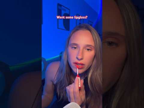 Want some lipgloss? #asmrcommunity #asmrsleep #asmr #relax #tinglesounds #sleepaid #tinglysounds