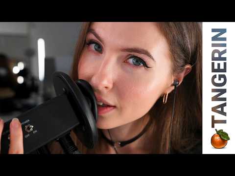 ASMR Inaudible Whispering & Gentle Mic Brushing for Sleep | Tangerin