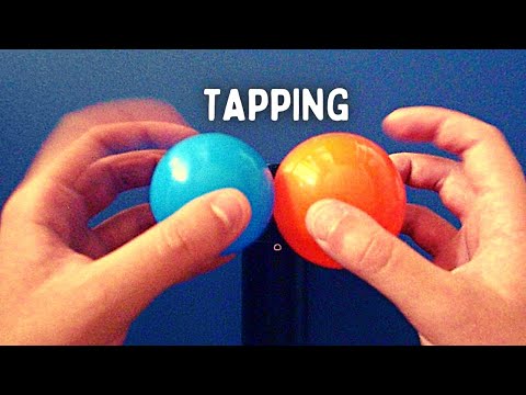 ASMR | Fast and Aggressive Rhythmic Tapping (ball/phone screen/camera tapping) [No Talking]