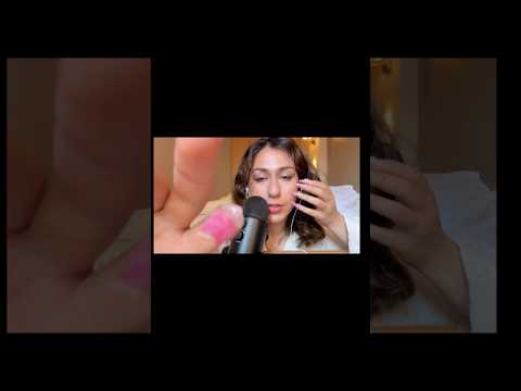 ASMR almost scratching your face really slow and gently so you rest😴💤 #asmr #asmrsounds #relaxing