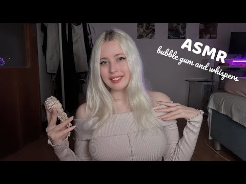 Bubblegum and whispers ASMR