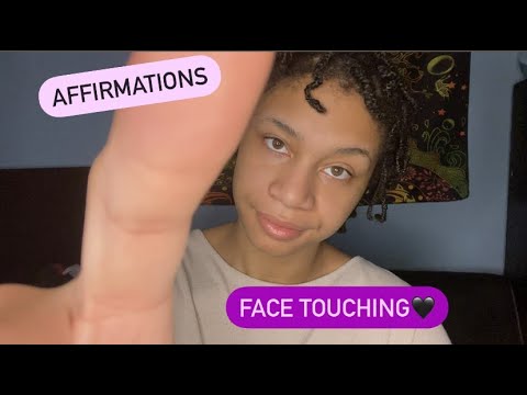 ASMR - Face Tracing Affirmations (Kasey)