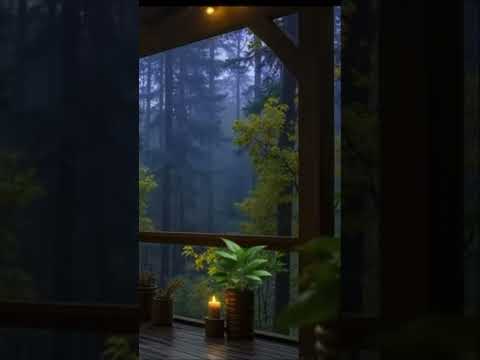 Relaxing Rain and Jazz #shorts