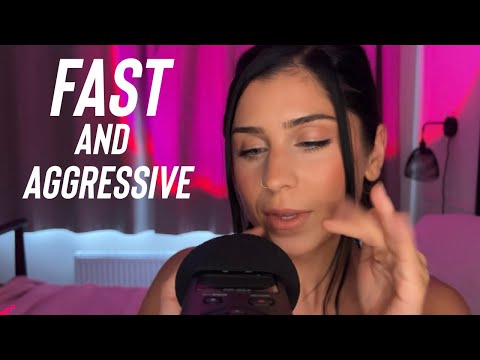 ASMR, but the triggers get progressively FASTER and MORE AGGRESSIVE ✨