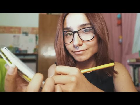 ASMR | Tu amiga te dibuja | ROLEPLAY EN ESPAÑOL