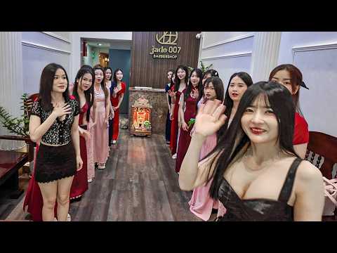 ASMR: For ONLY $20 you get Treated Like ROYALTY in JADE 007 Barbershop