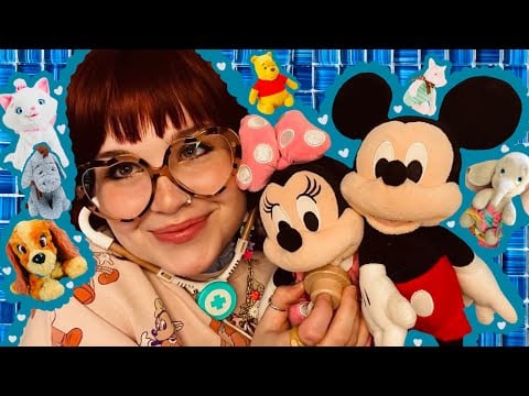 ASMR Autistic: Disney Doctor 💙❤️💛 (neurodivergent friendly, tingly, wooden toys)