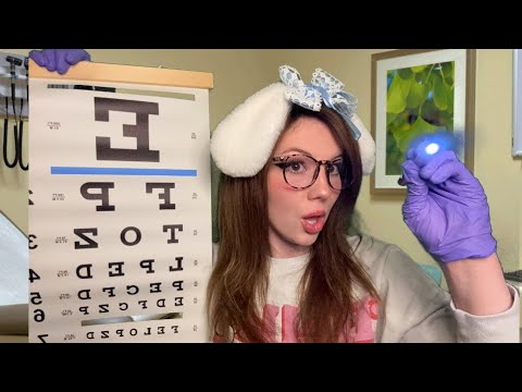 ASMR Hello Kitty Girl✨Gives You An Eye Exam 🩺(Doctor Roleplay)