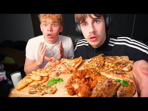 ASMR Mukbang With FRIEND