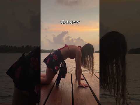 🌙 ¿Tienes insomnio? Prueba estas 3 posturas de yoga antes de ir a dormir #yoga #dormir #asmr