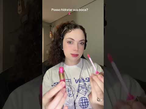 Asmr hidratando essa boca seca sua #satisfyling #asmr #satisfyingtingles