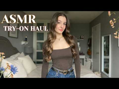 ASMR Try-on Haul 🌸 (Princess Polly, Depop, Garage)