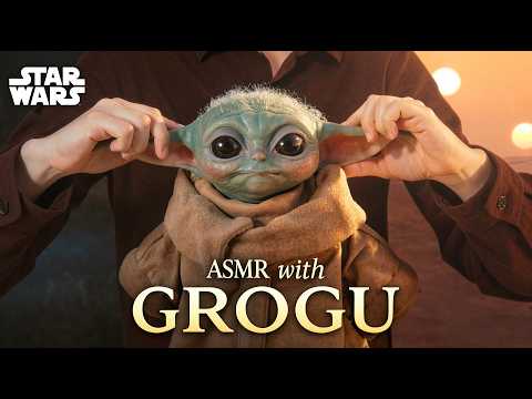 The Mandalorian & Grogu 💚 ASMR Ear Cleaning & Massage | Relaxing Binaural Tingles | STAR WARS