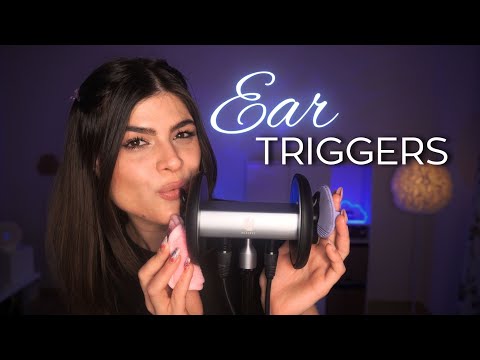 Triggers DENTRO Le Tue Orecchie | Tingly BINAURAL ASMR Per Dormire, Studiare, Lavorare, Leggere