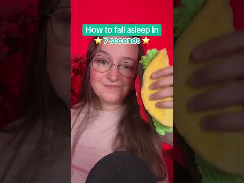 How to fall asleep in 7 seconds #asmr #asmrsounds #asmrrelax #asmrtingles #asmrsleep #relax