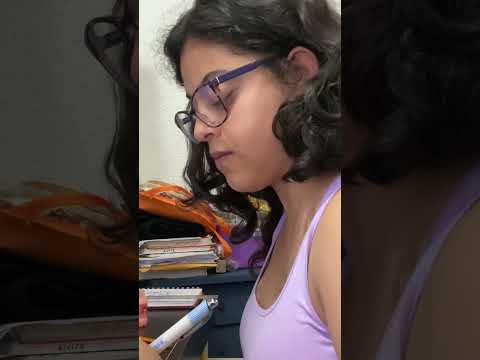 Vlog de estudo completo no canal!