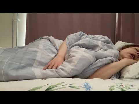 asmr sleeping snoring girl
