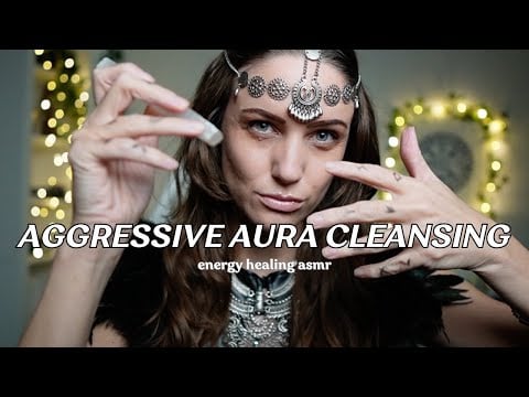 Your Aura is Leaking! (let me fix that for you) 🔥 Shamanic Witch Energy Healing asmr