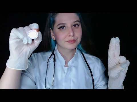 ASMR l Exame dos nervos cranianos em 1 minuto (Check-up rápido e preciso)