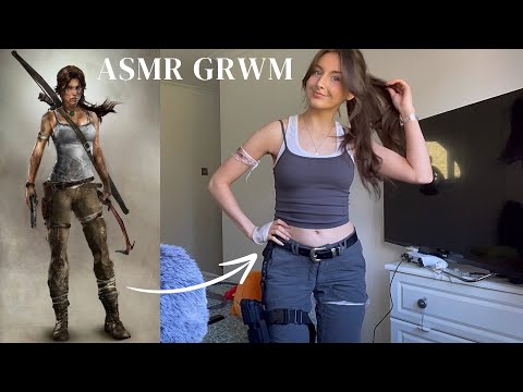 ASMR GRWM (Lara Croft edition)⚔️