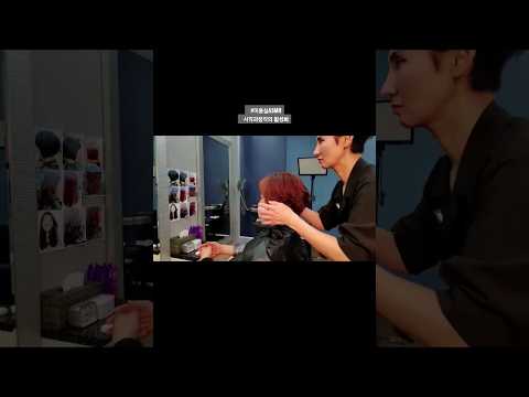ASMR 시각과청각의 활성화 #멋내기 새치커버 흰머리도 먹으면서 밝게~ASMR visual and auditory activation #Eating cool gray hair