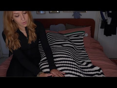 ASMR Massage - Full body massage RP (soft pillow sounds)
