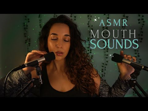 ASMR Sonidos de boca suaves de oreja a oreja | Mouth Sounds ear to ear