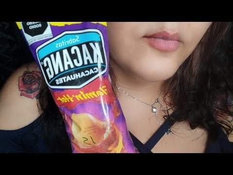 ASMR Cacahuates japoneses y te cuento cómo me fue el fin de semana