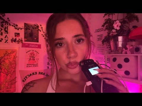 ASMR Mouth Sounds on the Tascam — High Sensitivity (No Talking)