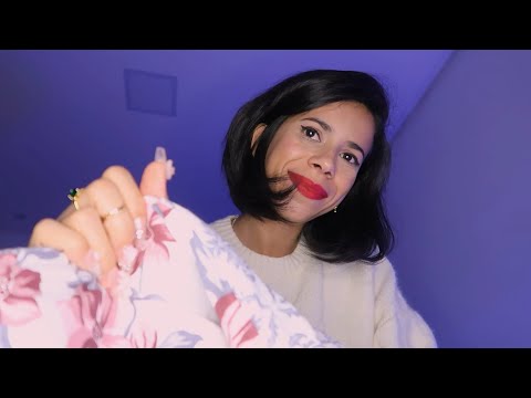 ASMR | AMIGA TE COLOCA PRA DORMIR NUMA NOITE DE INVERNO ⛄