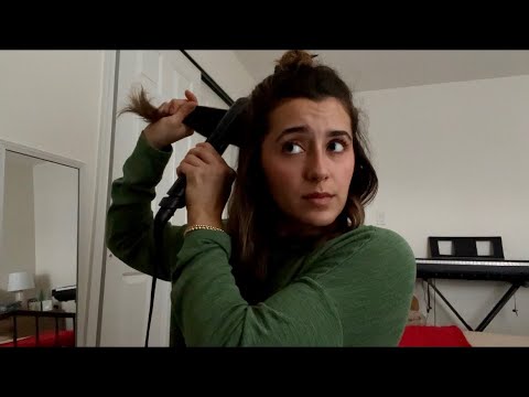 ASMR Hair Brushing and Styling: Gentle Bracelet Sounds Included ✨