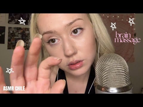 asmr cosquillas cerebrales 🤍 triggers relajantes