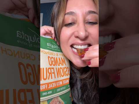 ASMR Trying Costco Mango Passion Fruit Leathers