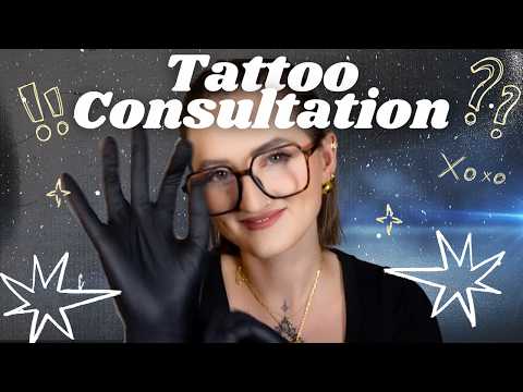 Cosy Tattoo Studio ASMR - Relaxing Whispered Consultation, Detailed Care, & Close Attention