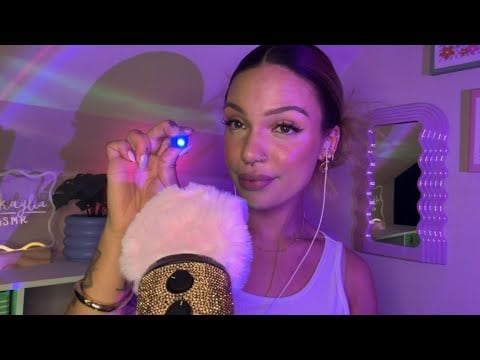 ASMR Follow the Light ✨ Light Triggers and Mouth Sounds