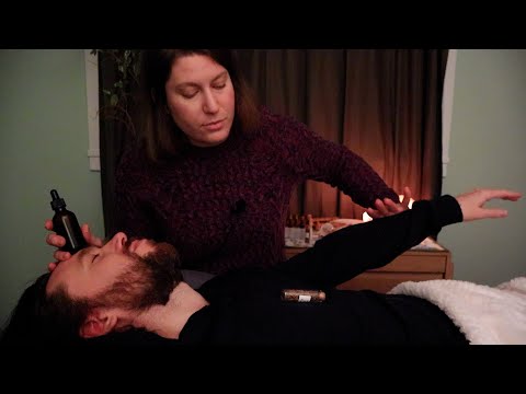 [ASMR] Applied Kinesiology Element Testing and Negative Energy Clearing Session for Peace