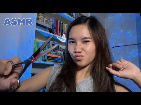 ASMR | Giving You A TINGLY Haircut | “Tss” and “Cut” 😴💈✂️