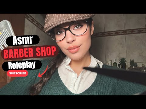 Relaxing ASMR Barber Roleplay Experience for Men!