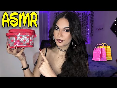 Tapping y Triggers con NECESERES y maquillaje | asmr relajante