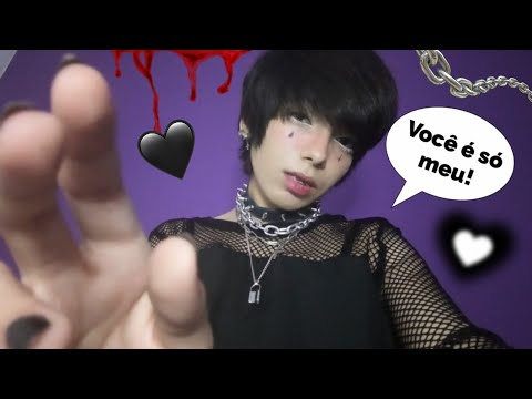 ASMR GAROTA EMO YANDERE APAIXONADA POR VOCÊ | ROLEPLAY