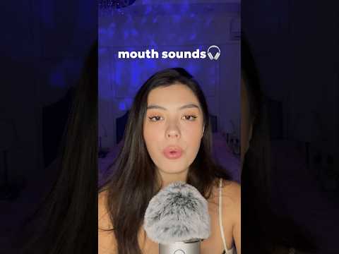 asmr mouth sounds👄 #tingles #mouthwhisper #relax #mouthsounds #relaxing