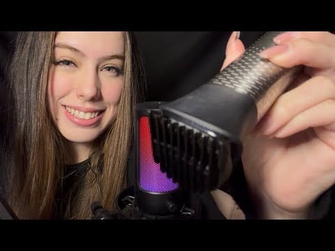 ASMR- FAZENDO SUA BARBA E CORTANDO SEU CABELO! (ASMR para homens) 