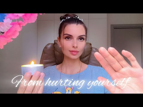 REIKI healing | FROM HURTING YOURSELF | MEDITATION | FALL ASLEEP | ASMR soft whisper