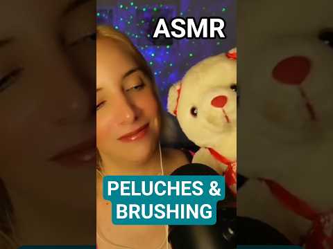 ASMR BRUSHING CON PELUCHES 🧸 #asmr #asmrespañol