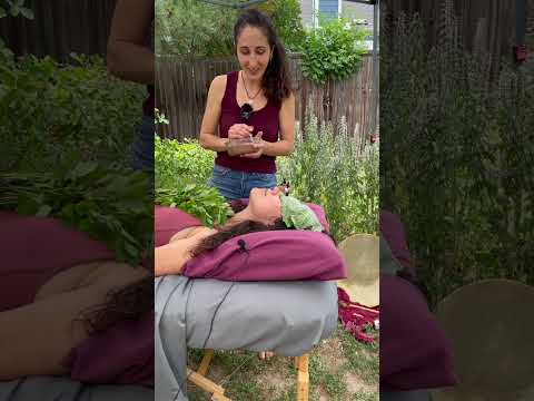 Part 2 | Plant medicine and cacao ASMR with @julialyonshealingarts #asmr #relax #calm #shaman