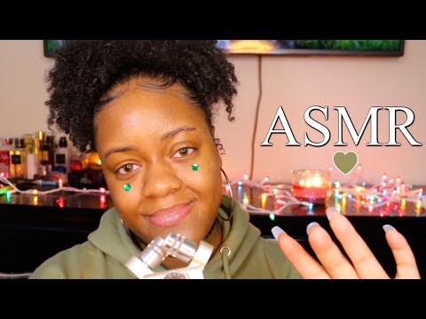 ASMR | Inaudible Whisper (Sensitive Mic) + Face Tracing/Touching 💚✨