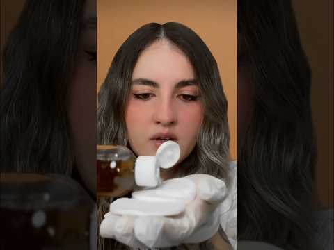 Exfoliando tu carita #asmr
