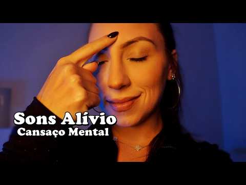 ASMR Sons que Regulam seu Sistema Nervoso (alívio cansaço mental, sussurros e sons de boca)