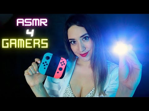 ASMR para GAMERS 🎮Roleplay Médico - Limpieza de oídos - Masaje 🧴 ASMR en ESPAÑOL